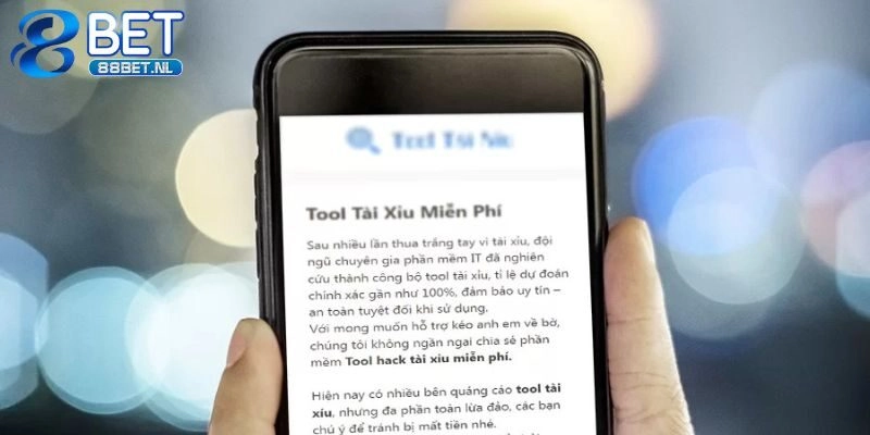 Khi sử dụng tool hack tài xỉu bạn cần phải cảnh giác với những rủi ro nó mang lại